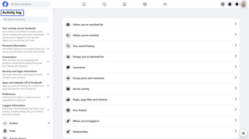 Control Your Facebook Digital Footprint: Facebook Activity Log Facebook Activity Log digitalx.blog