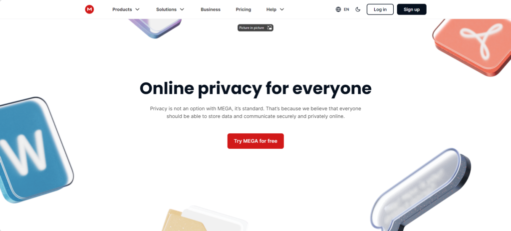 MEGA: Encrypted Cloud Storage with Generous Free Space