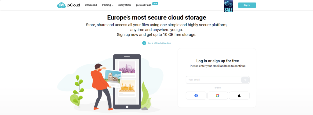 pCloud: Balancing Security and User-Friendly Experience