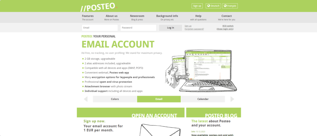 Posteo: Privacy-First Email and Cloud Storage Solution