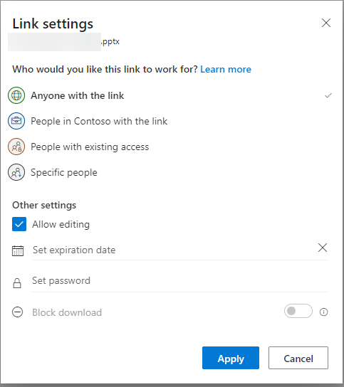 Users can share files and folders with specific individuals or groups, control access permissions, and collaborate in real-time on documents using Microsoft 365 applications.